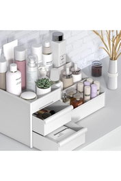 Hermia Organizador de Maquillaje Byv - Rose Blanco